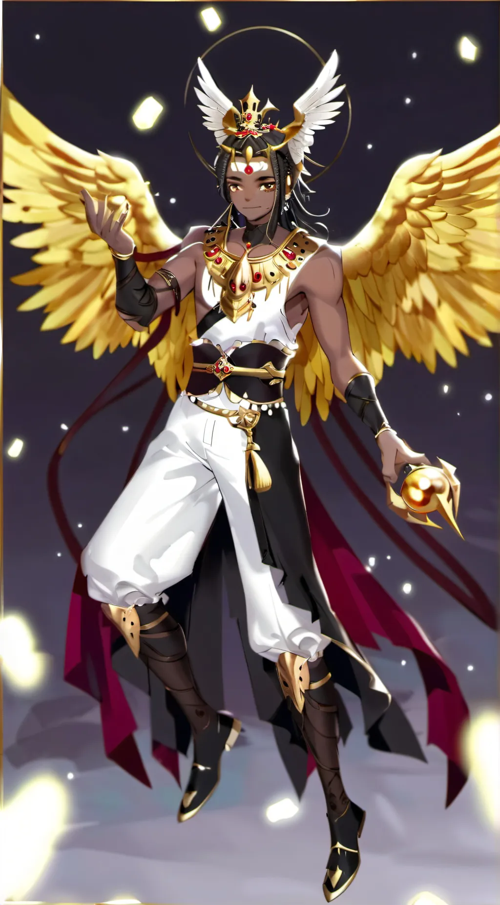 ai character: Vain background