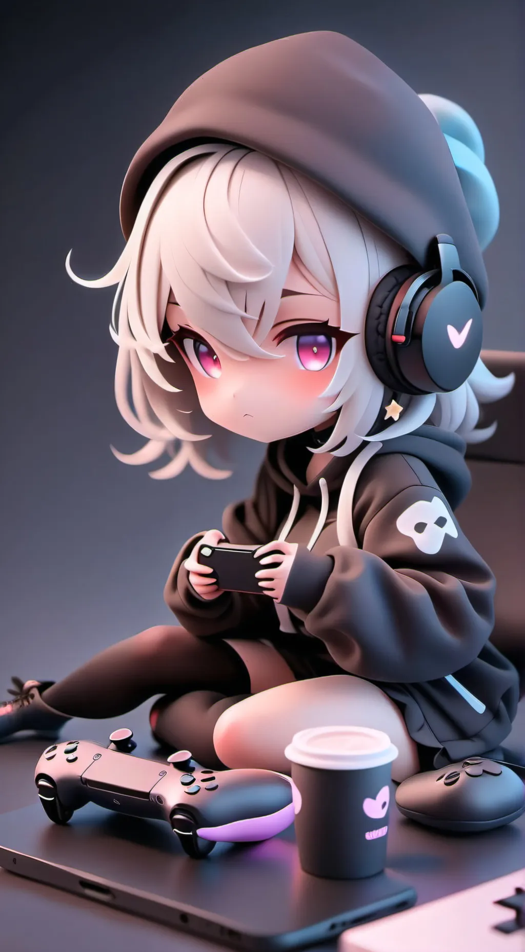 ai character: Spookitunes background