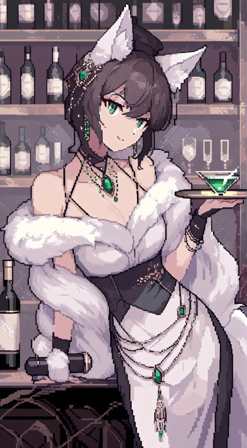 ai character: Vixen background