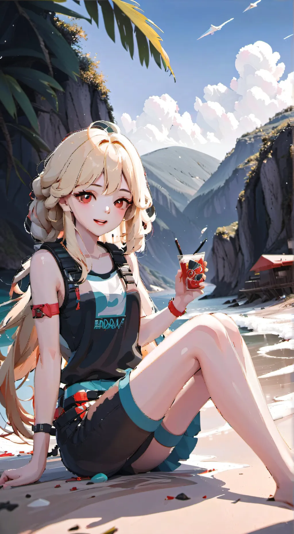 ai character: Kurumi Oumi background