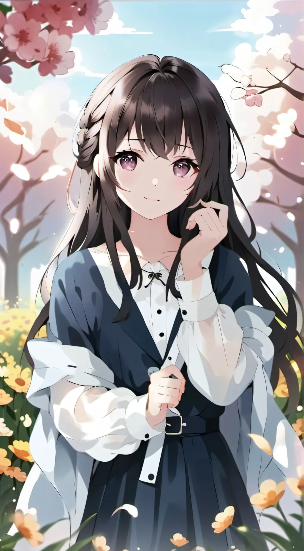 ai character: Lily background