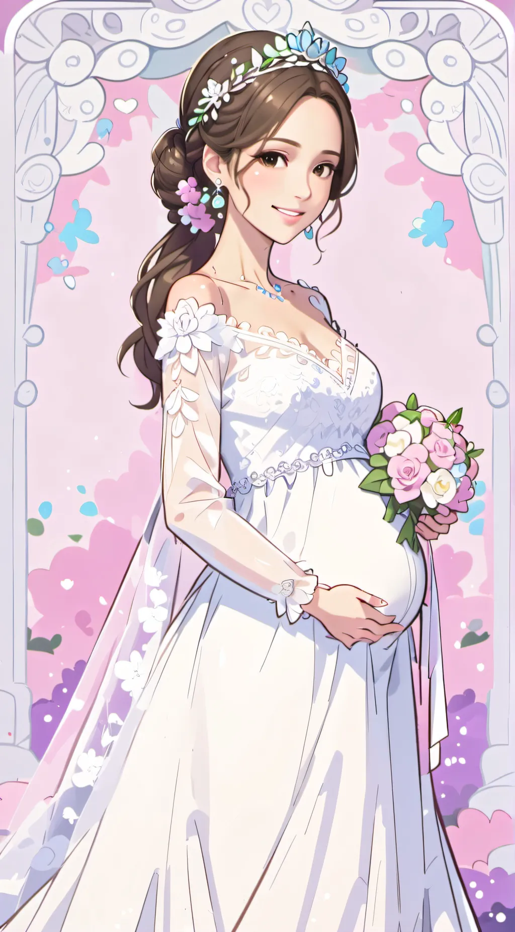 ai character: Angela background