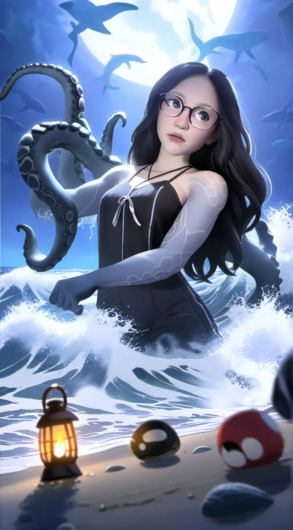 ai character: michael afton  background