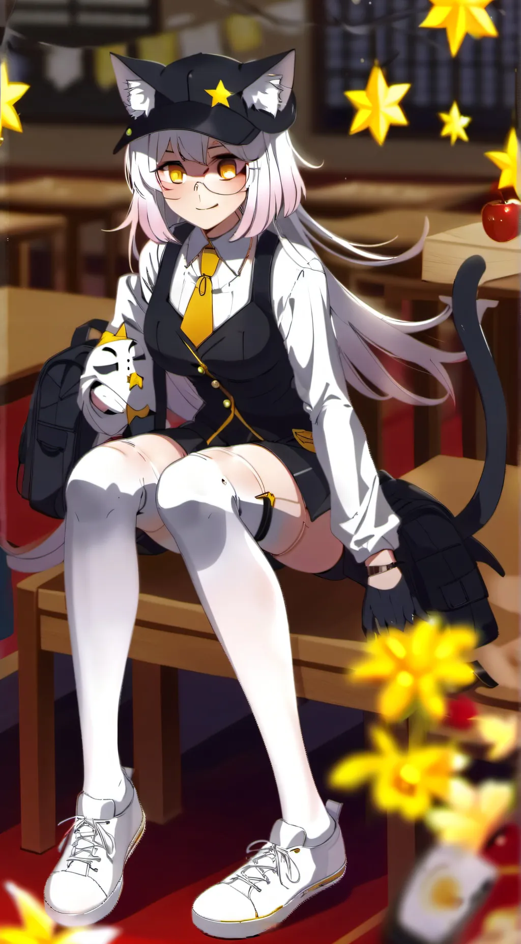 ai character: daisy background