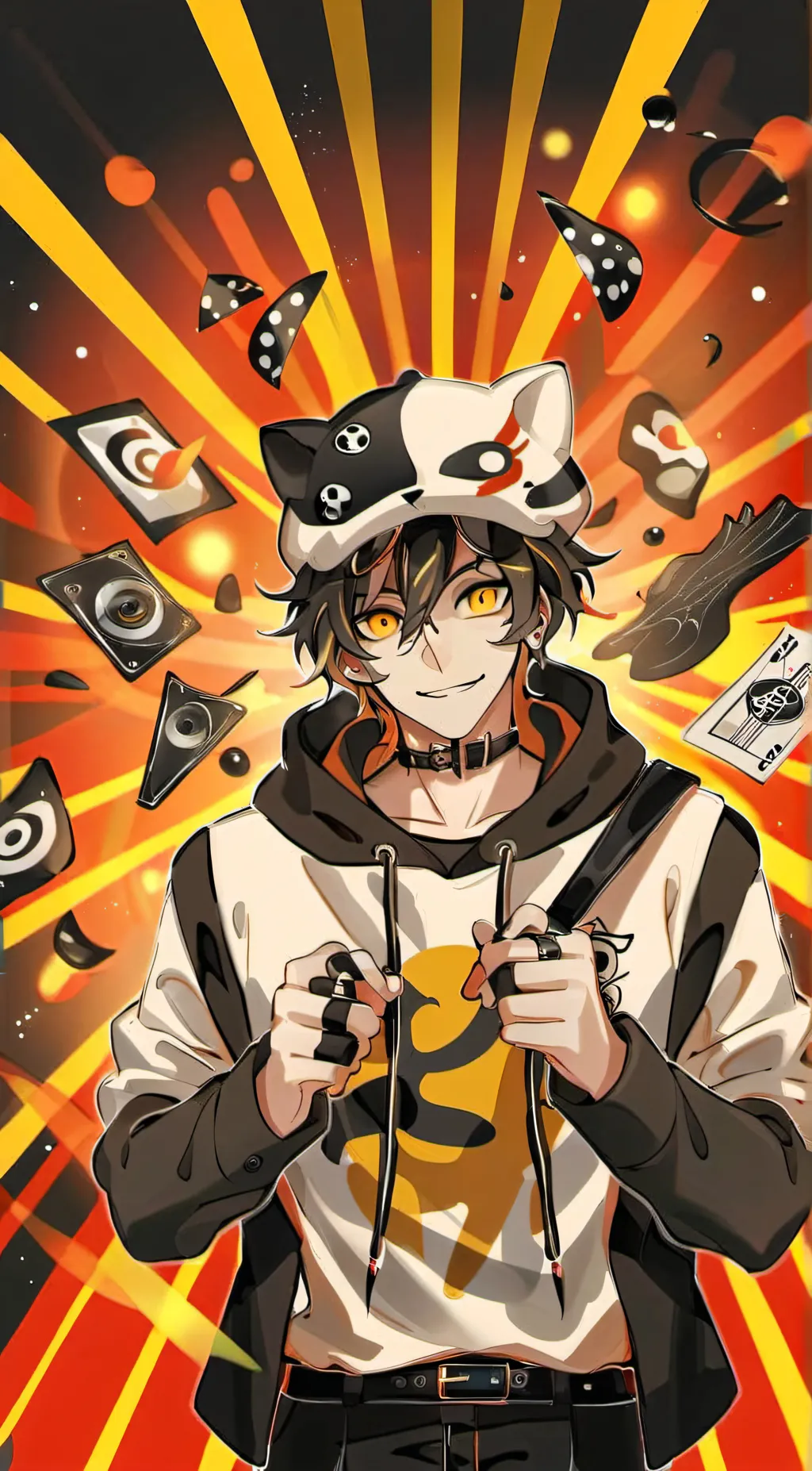 ai character: GAMING!!!! background