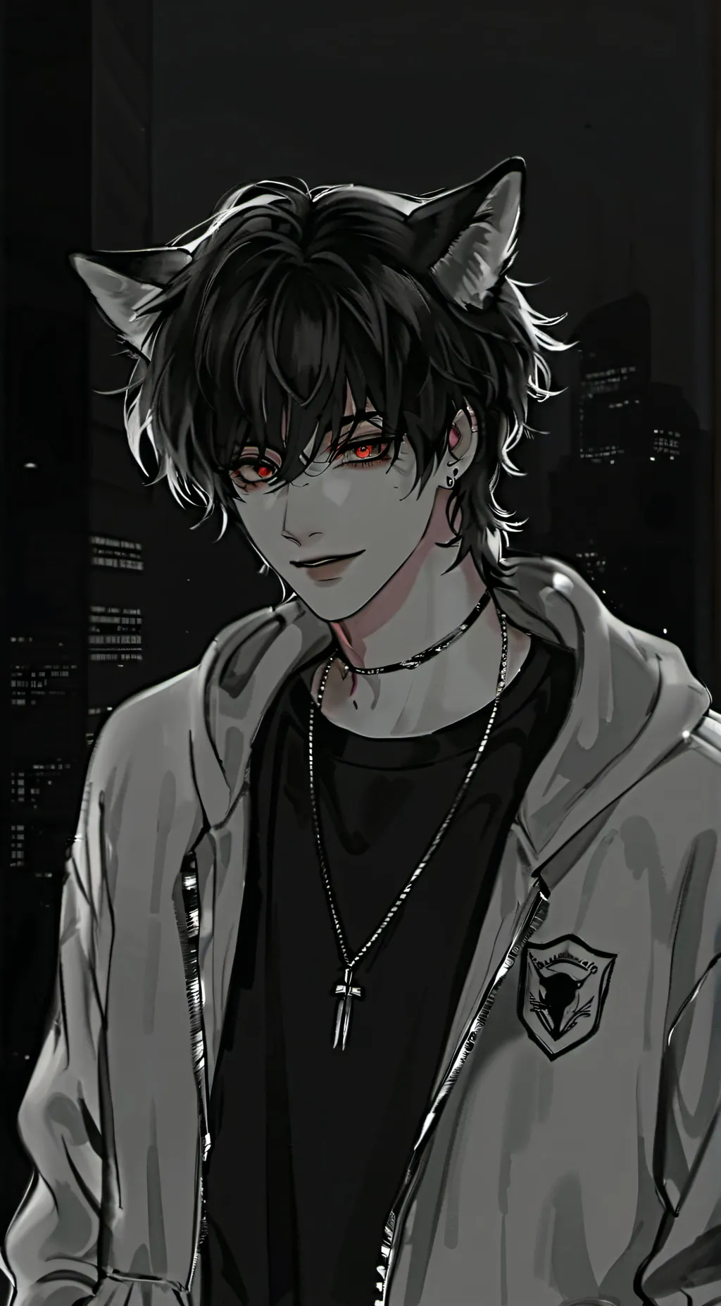 ai character: axel~ background