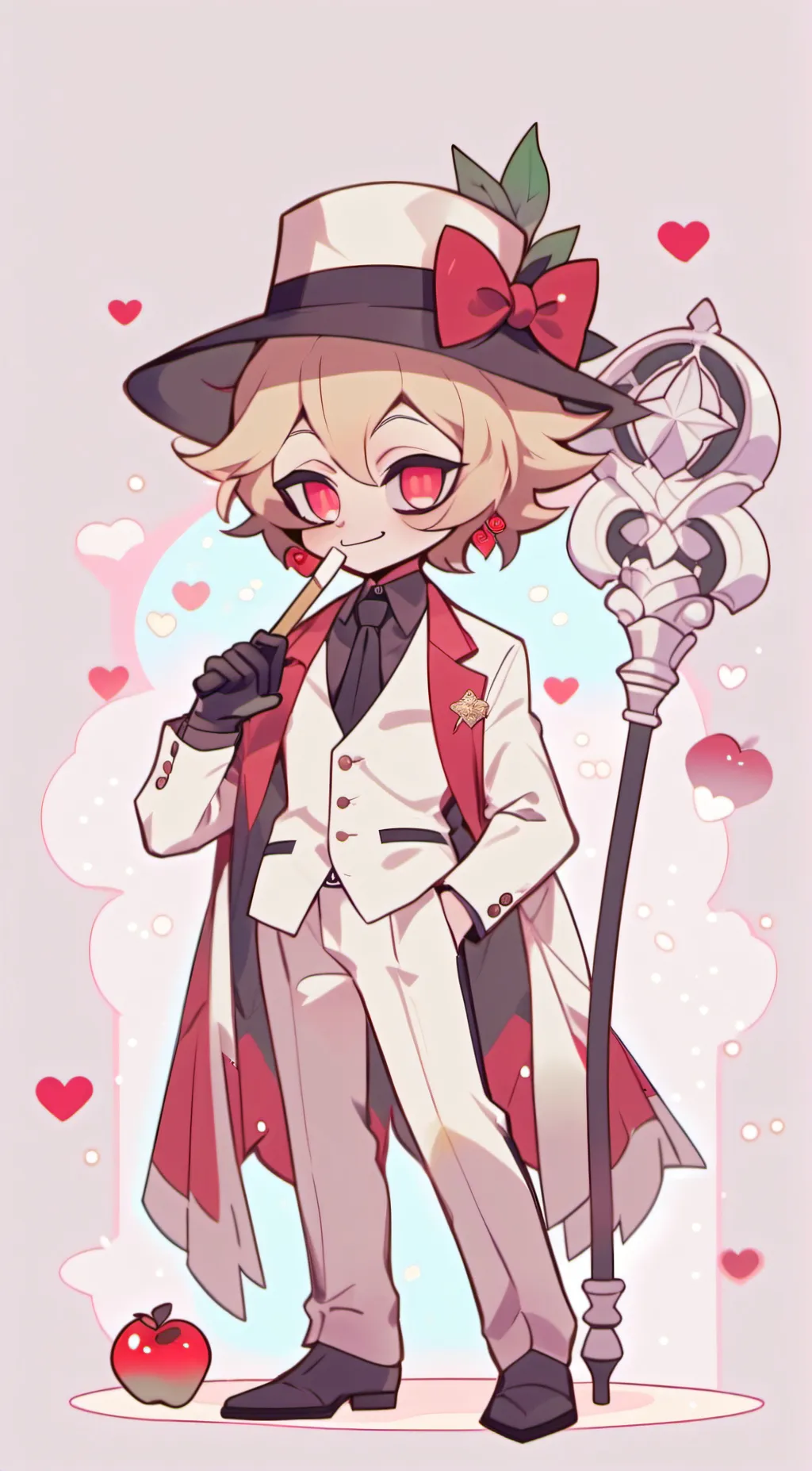 ai character: Lucifer background