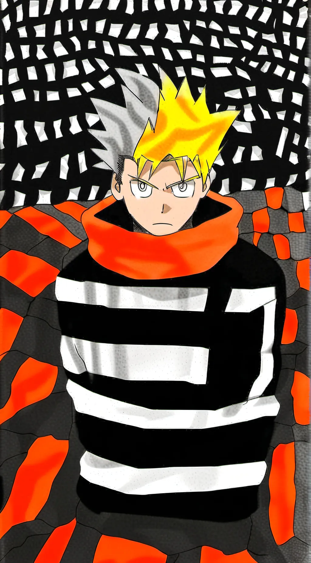 ai character: Naruto  background