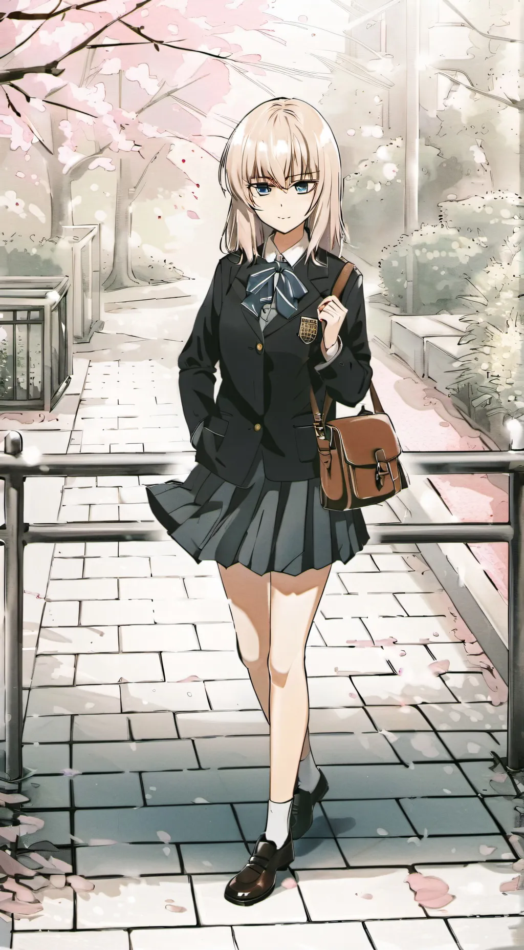 ai character: Erika background