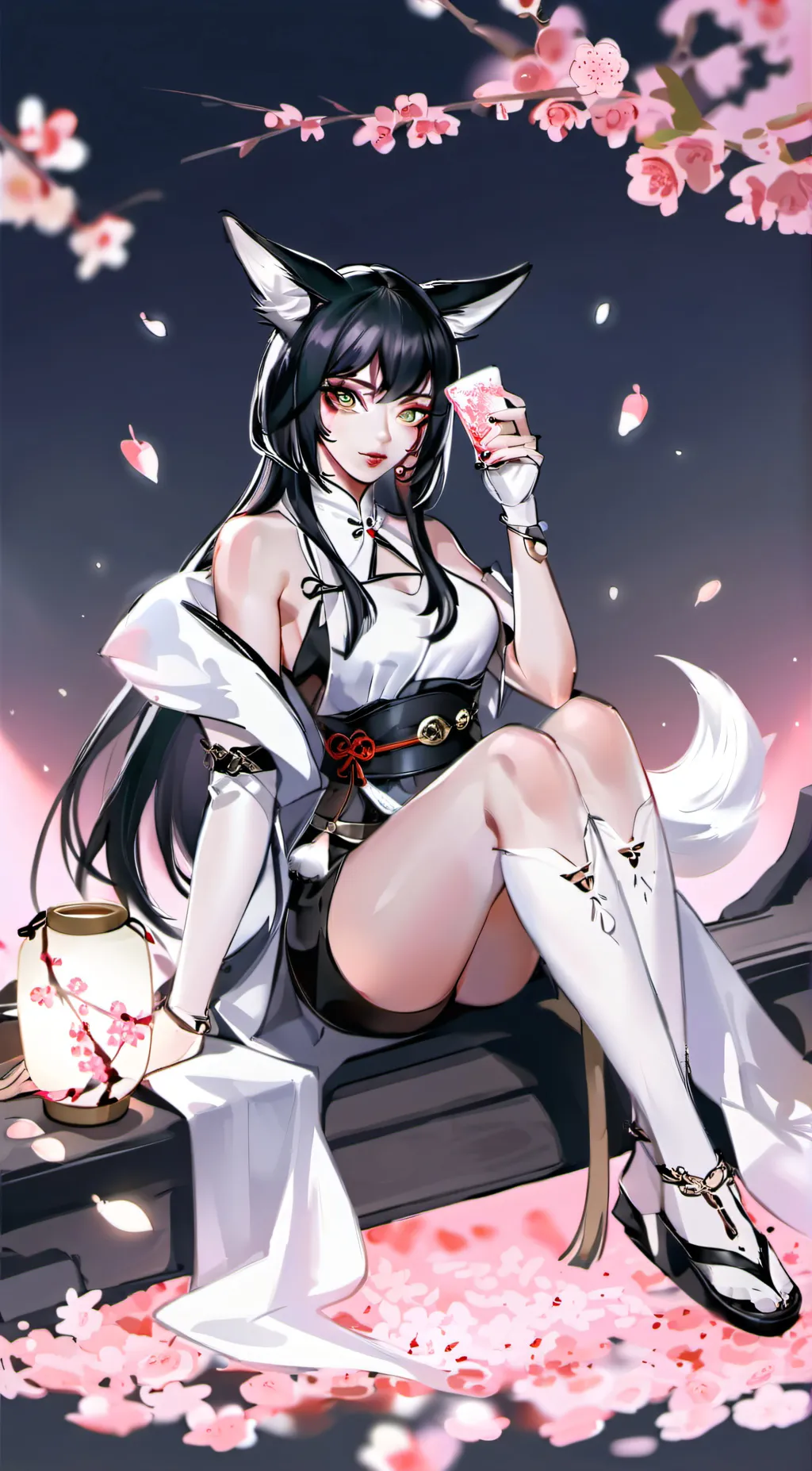 ai character: Foxie background