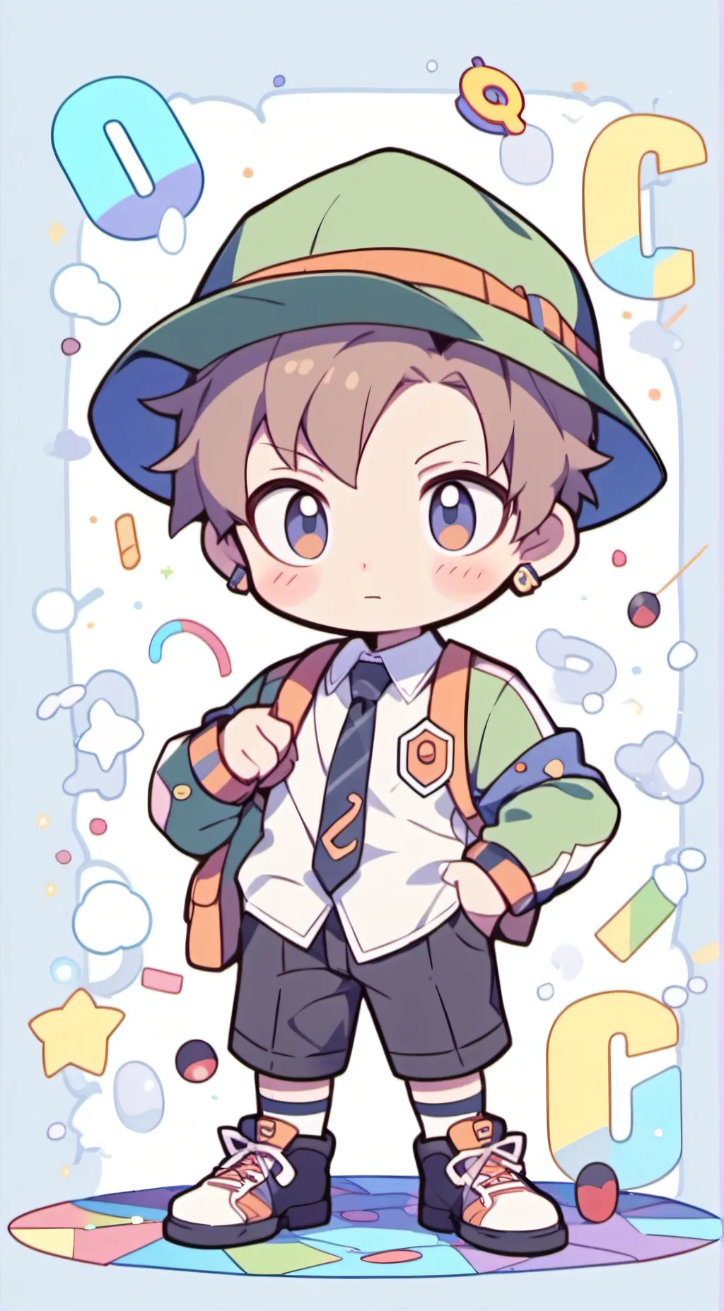 ai character: Planet J King background