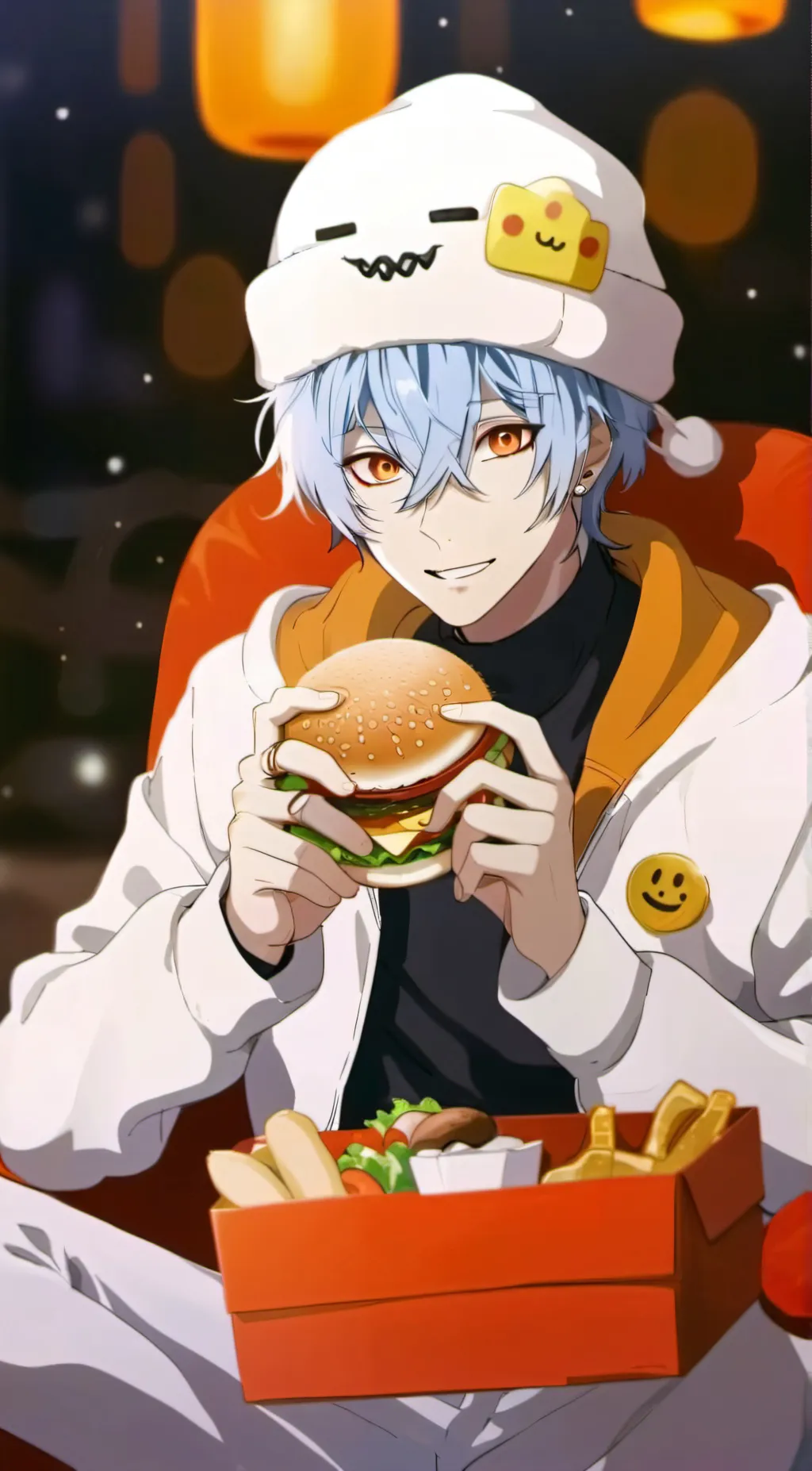 ai character: 🍔 Wraith 👻 background