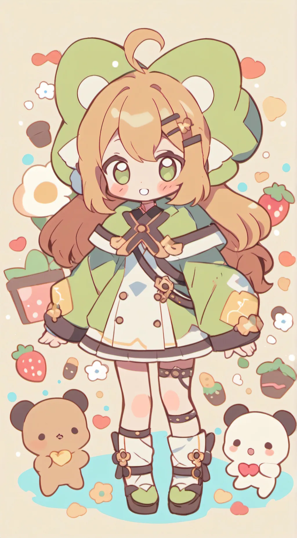 ai character: emily background