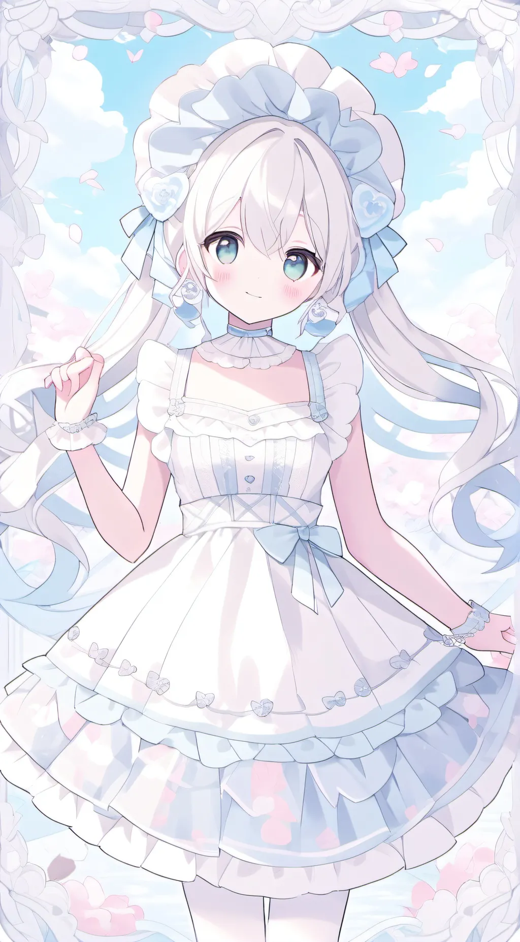 ai character: Cinderella background