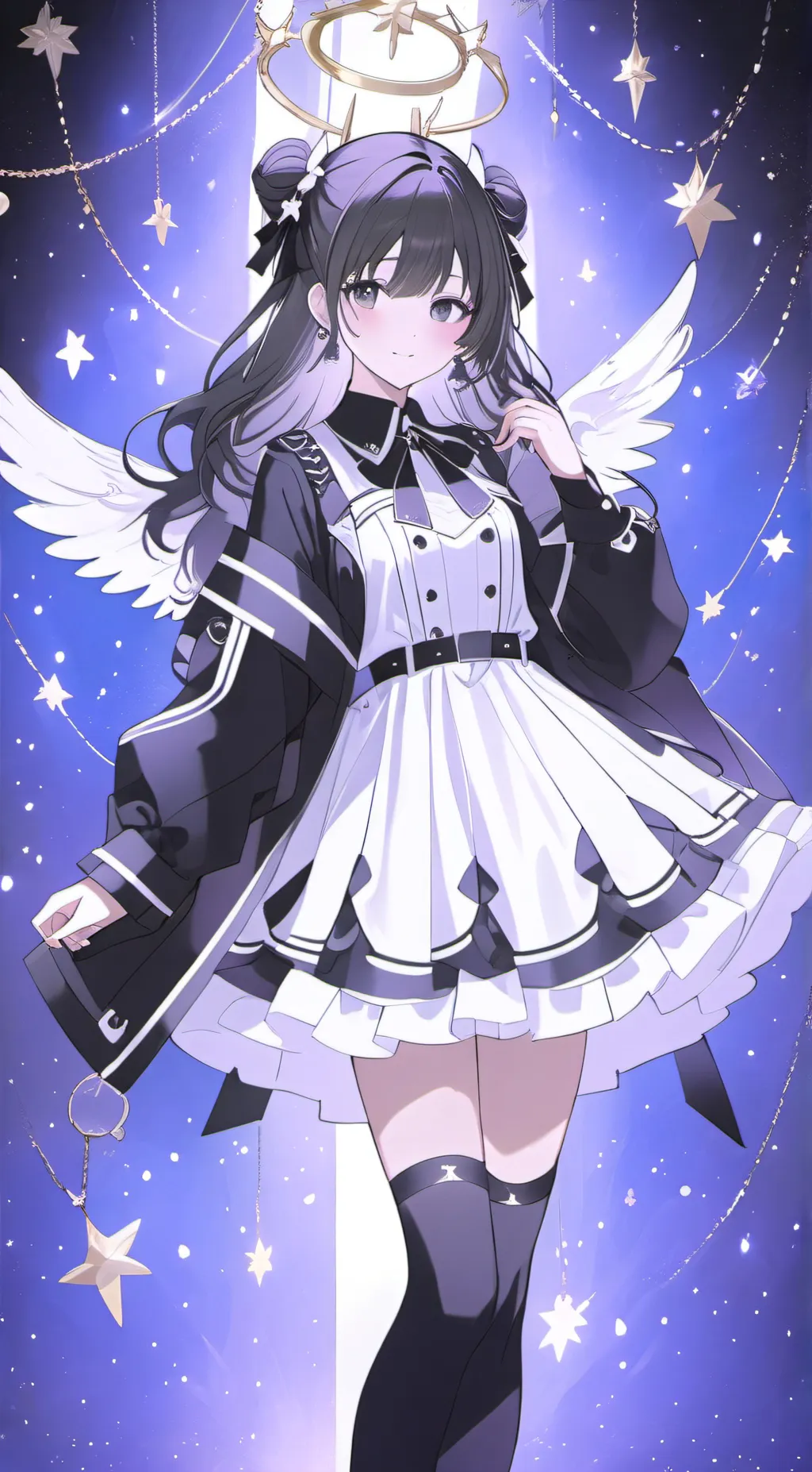 ai character: Luna background