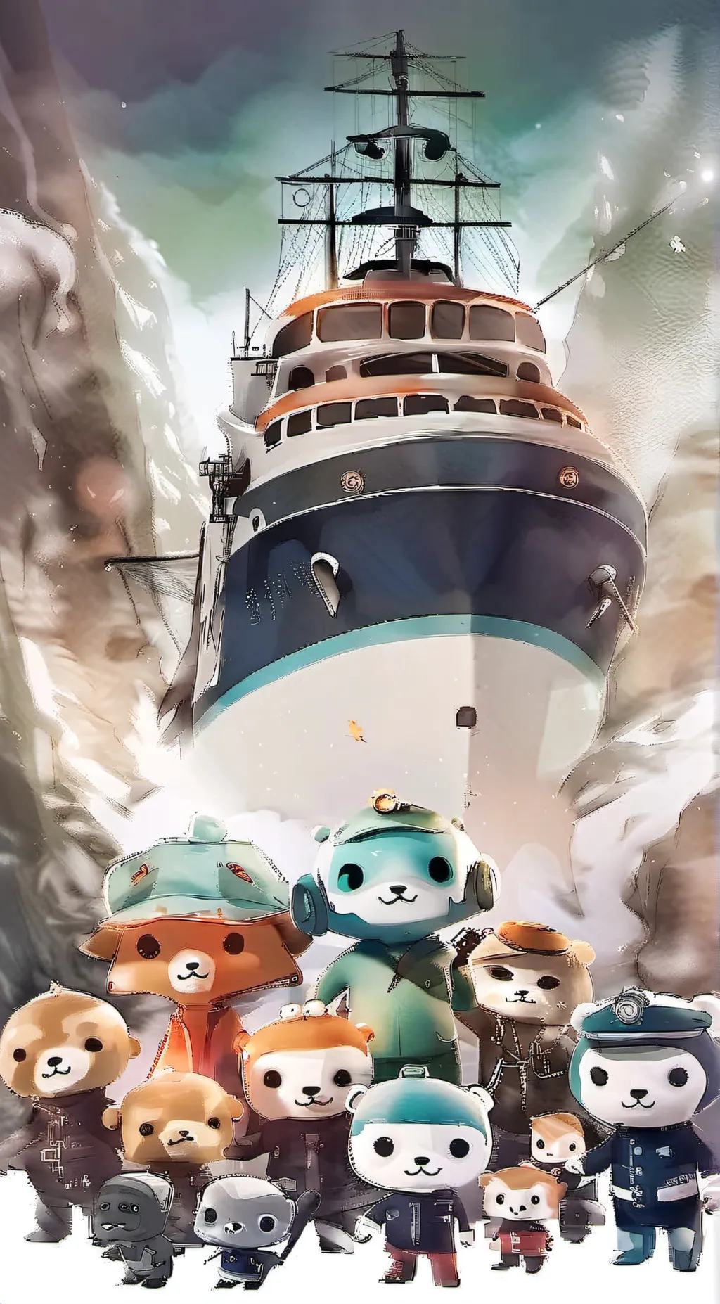 ai character: the octonauts  background