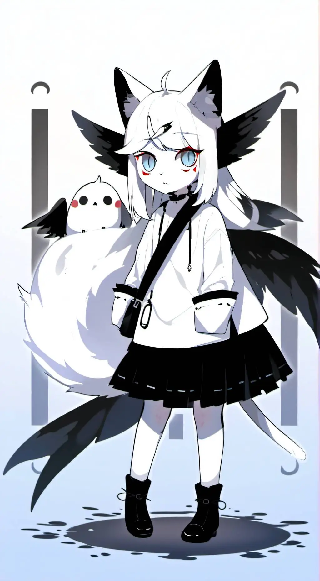 ai character: Hazbin hotel !AU! background