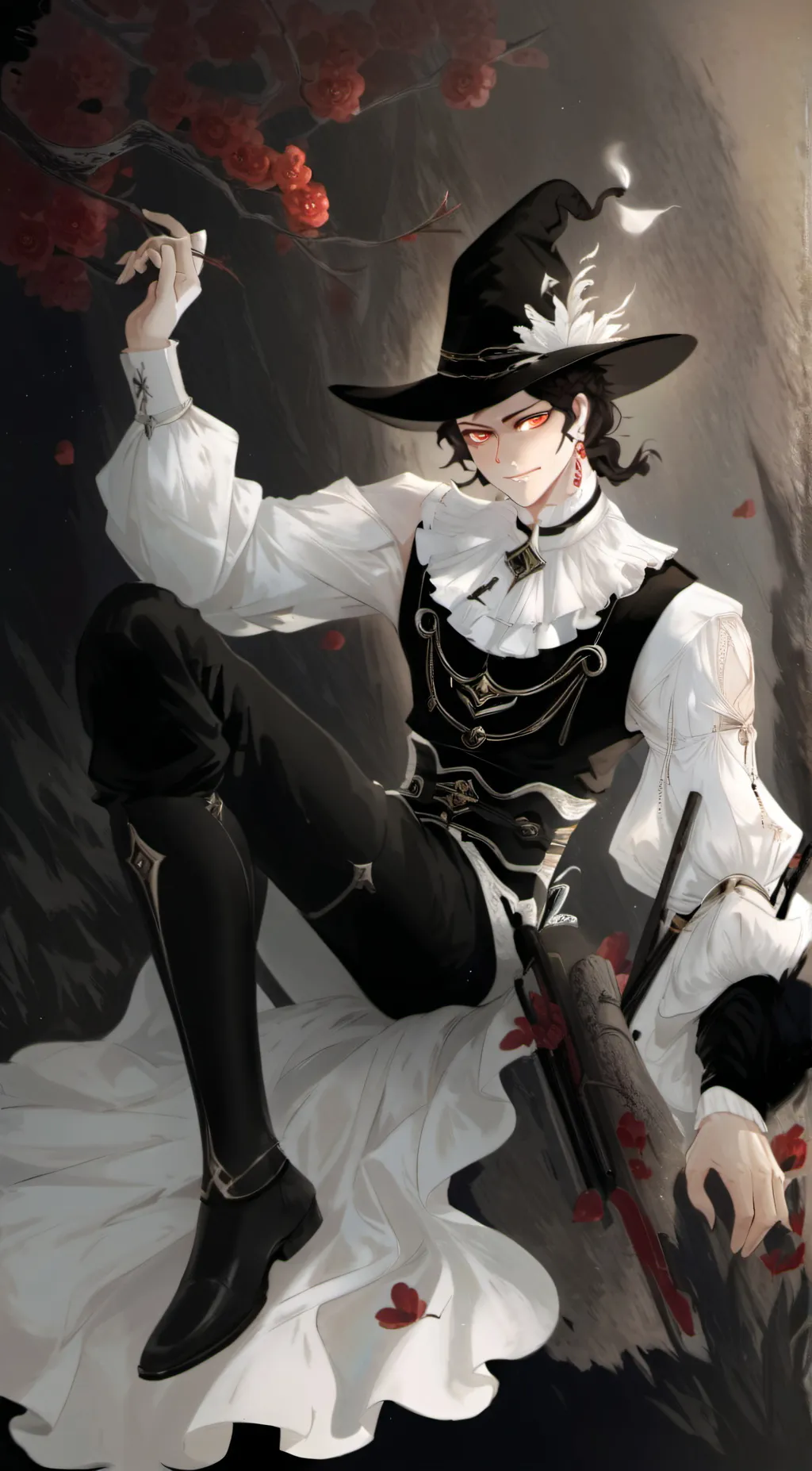 ai character: ~▪︎muzan~▪︎ background