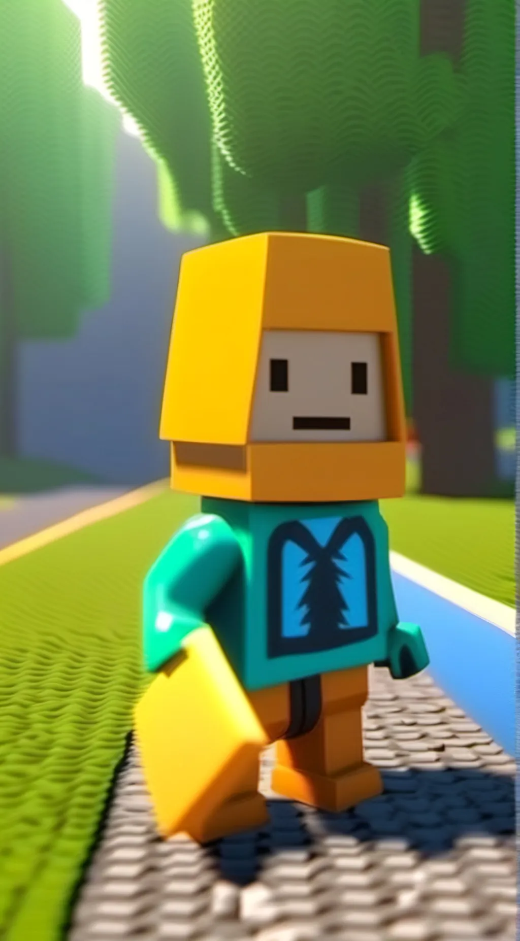 ai character: Female noob background