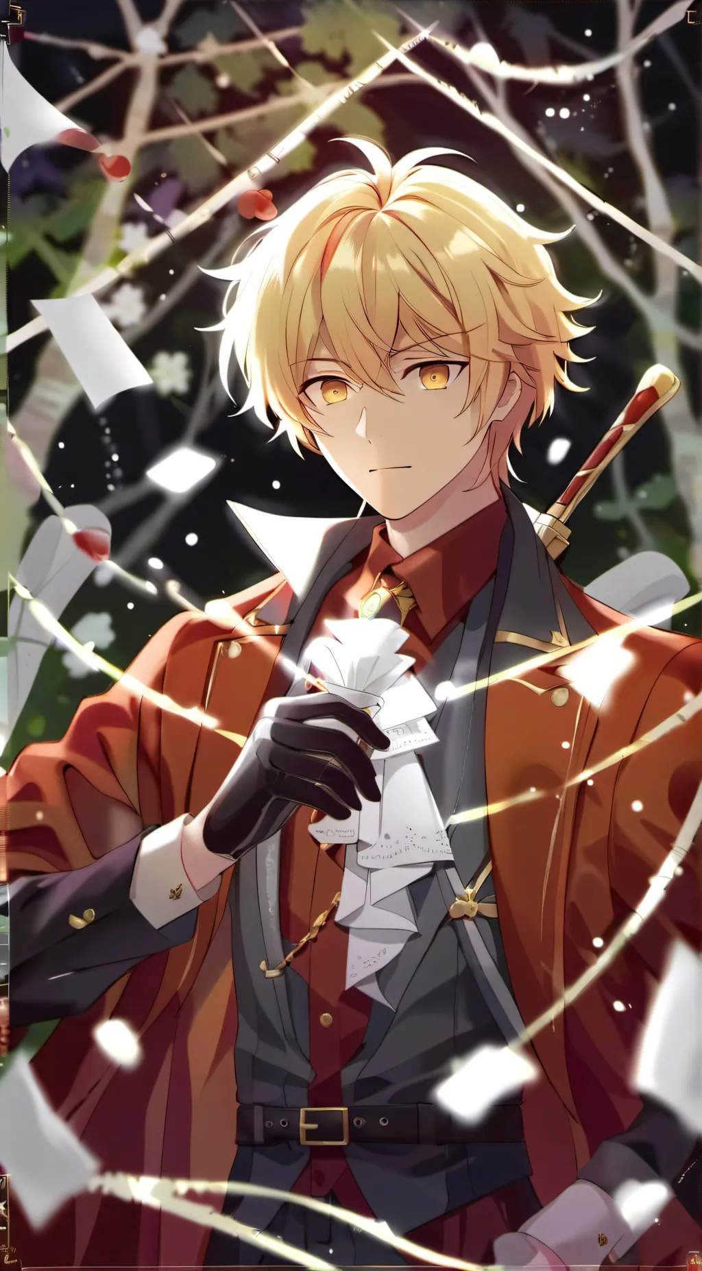 ai character: tsukasa tenma background