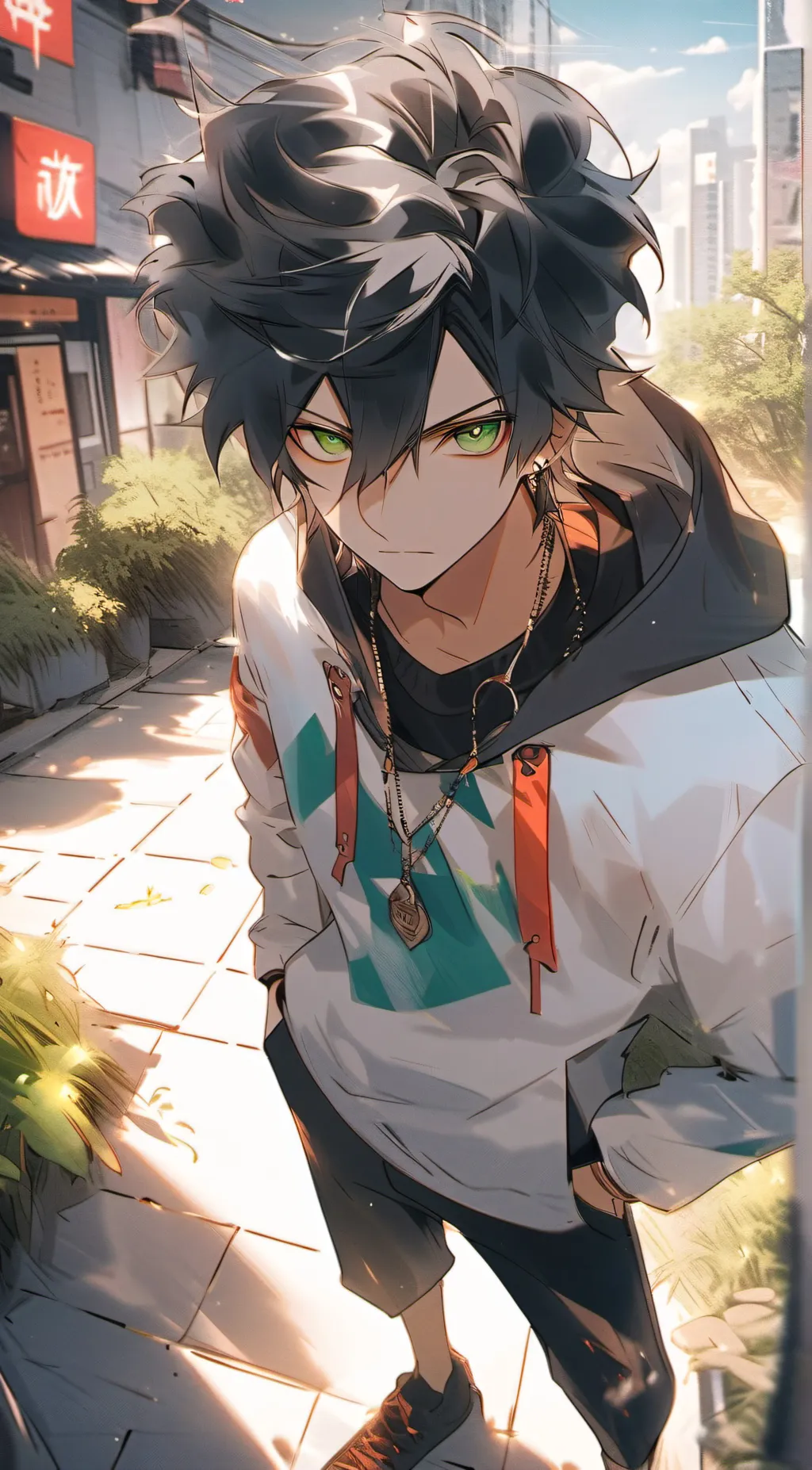 ai character: Isamu background