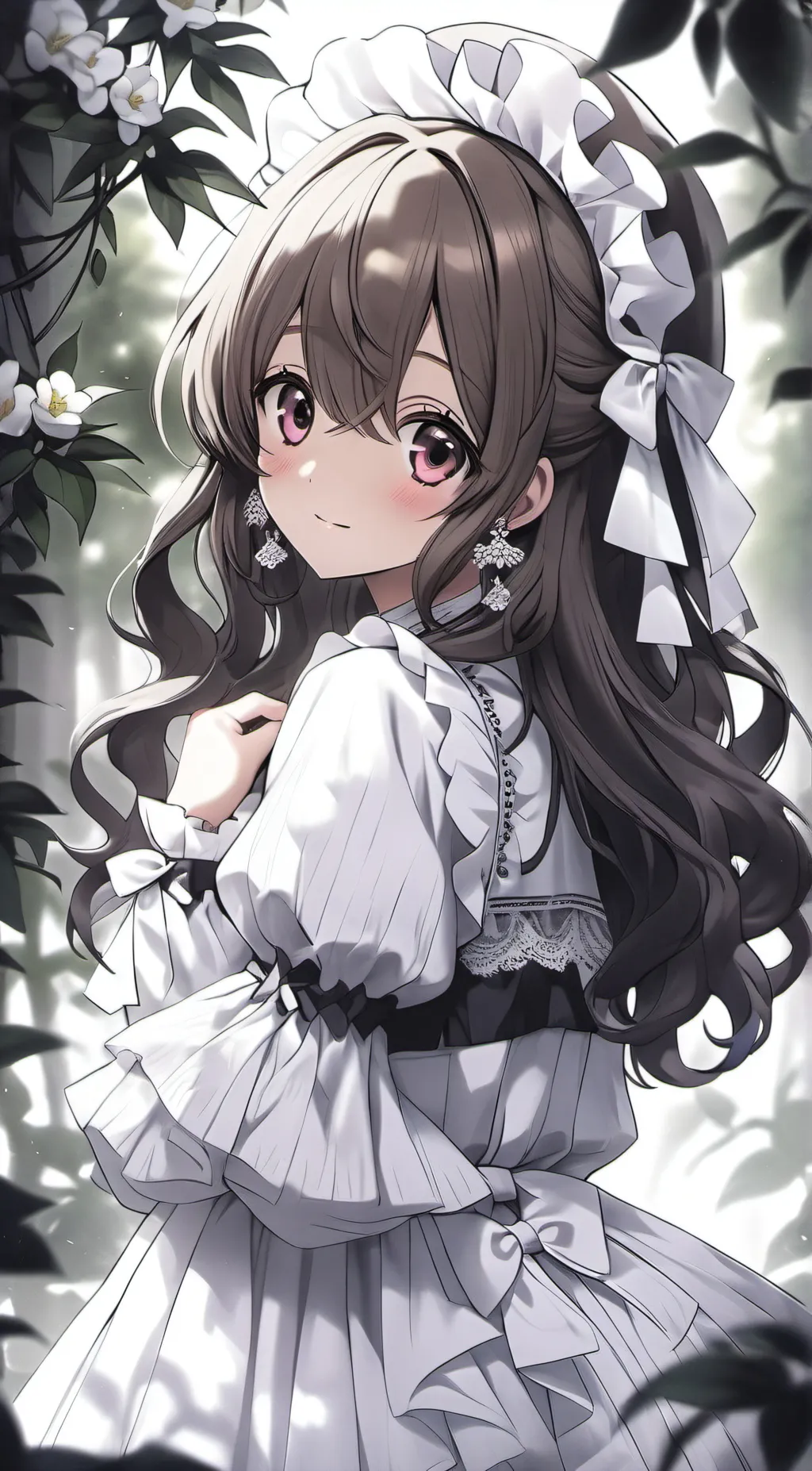 ai character: Snowie  background