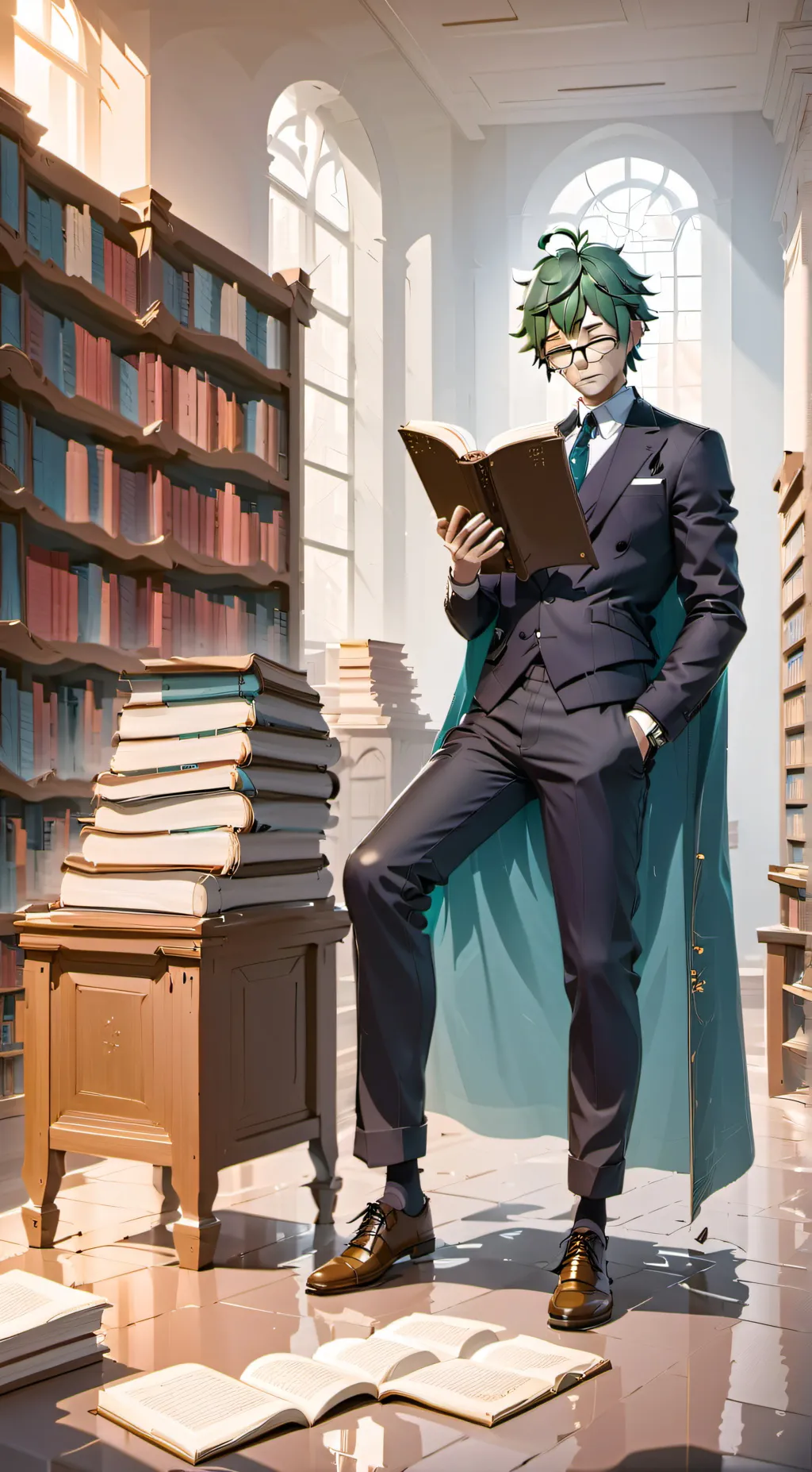 ai character: Liam  background