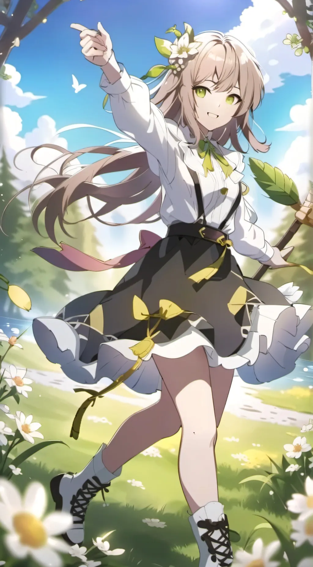 ai character: Exp 10 background