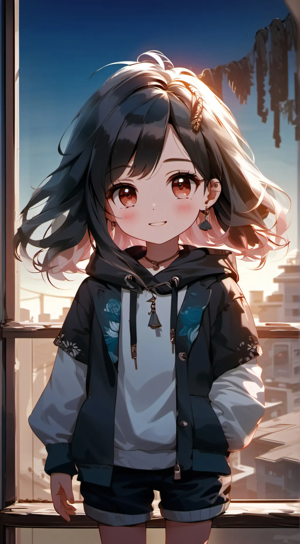 ai character: Delta  background