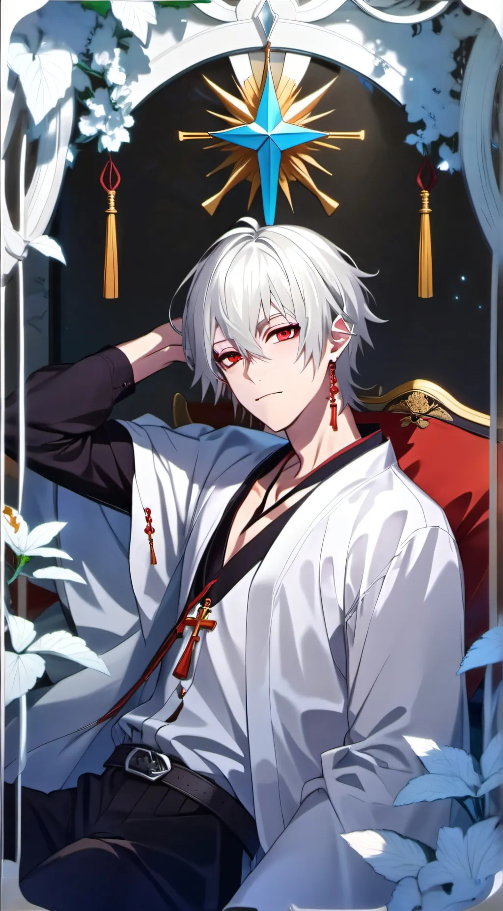 ai character: Mackie  background