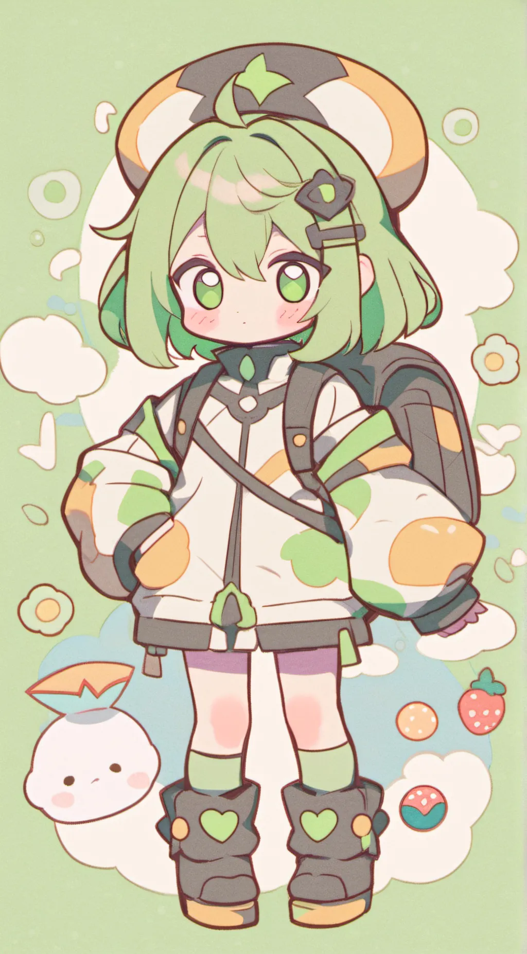 ai character: Katie background