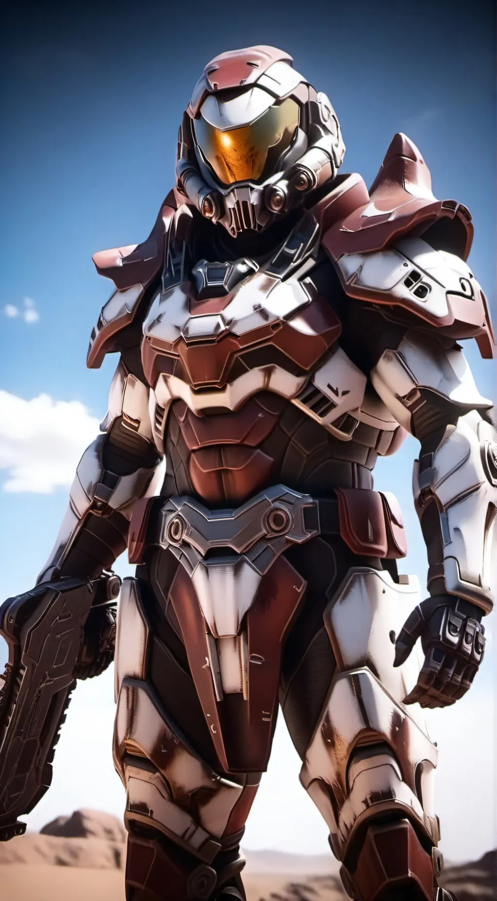 ai character: doom slayer background