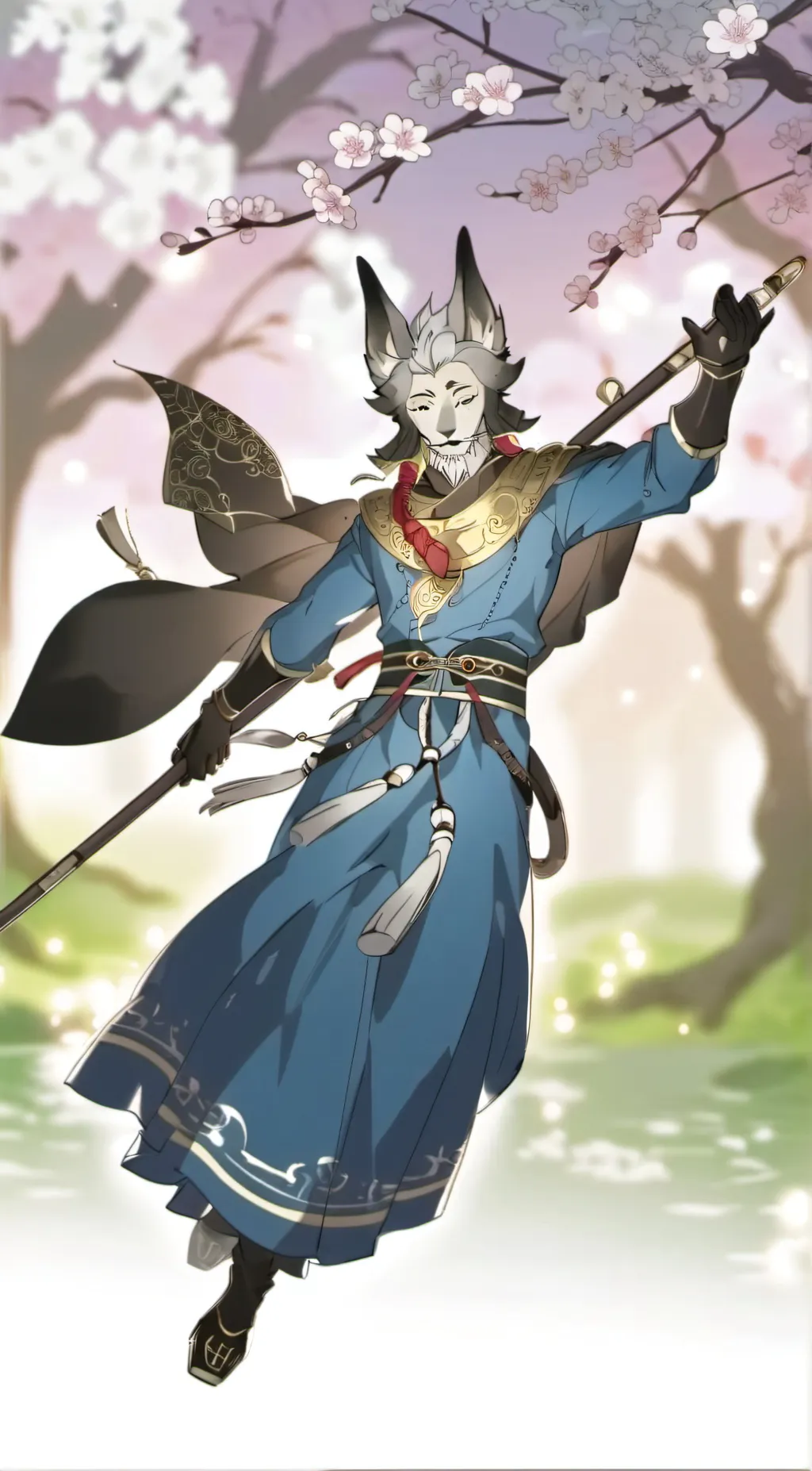 ai character: Legoshi background