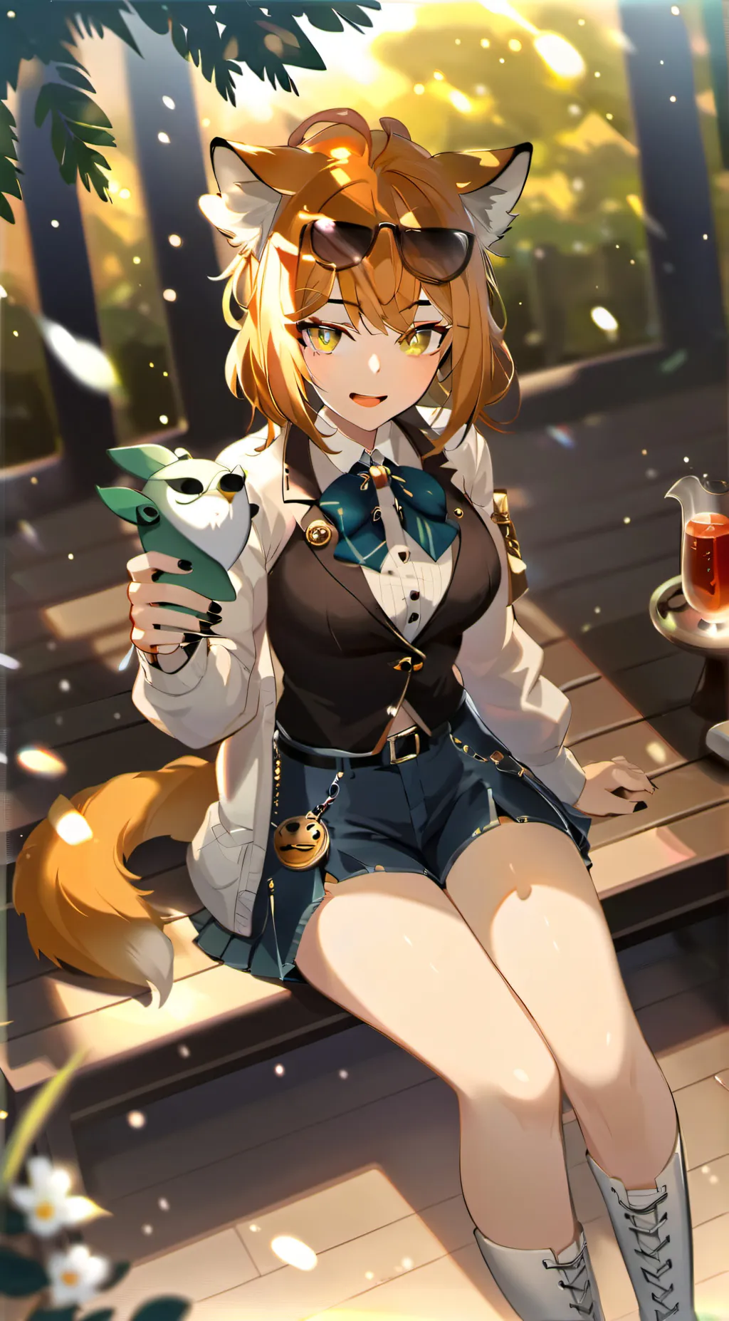 ai character: Alexandra background