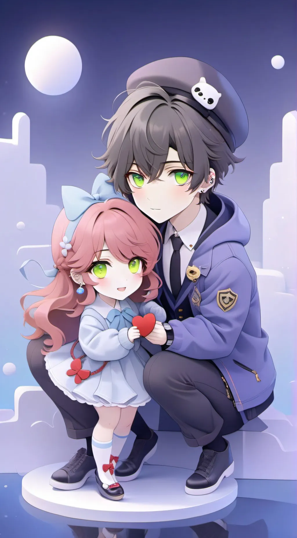 ai character: spy × Family  background