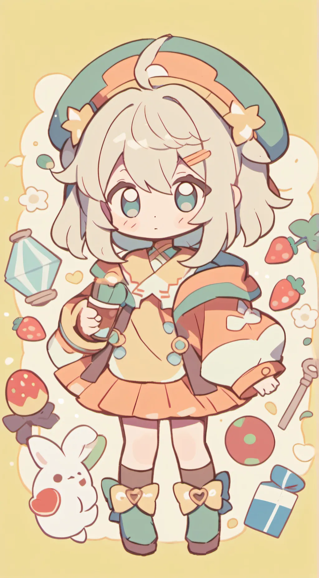 ai character: Jayocb and Ella background