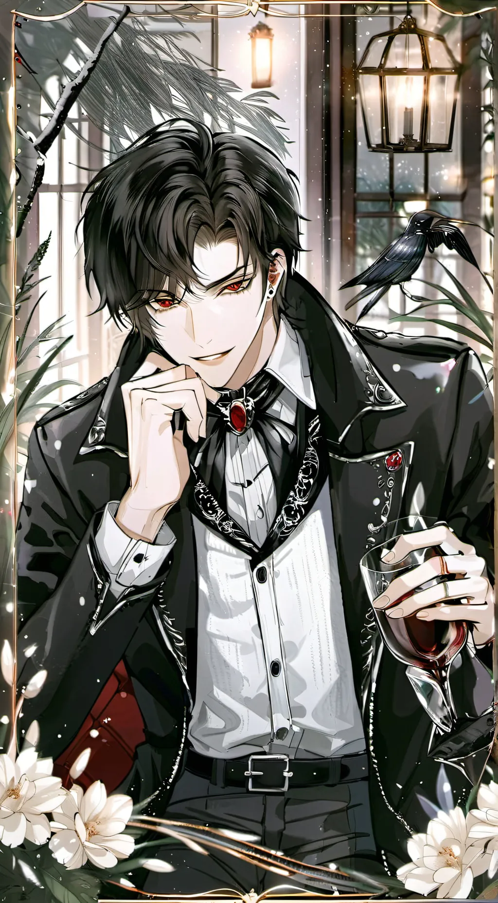 ai character: KIO  background