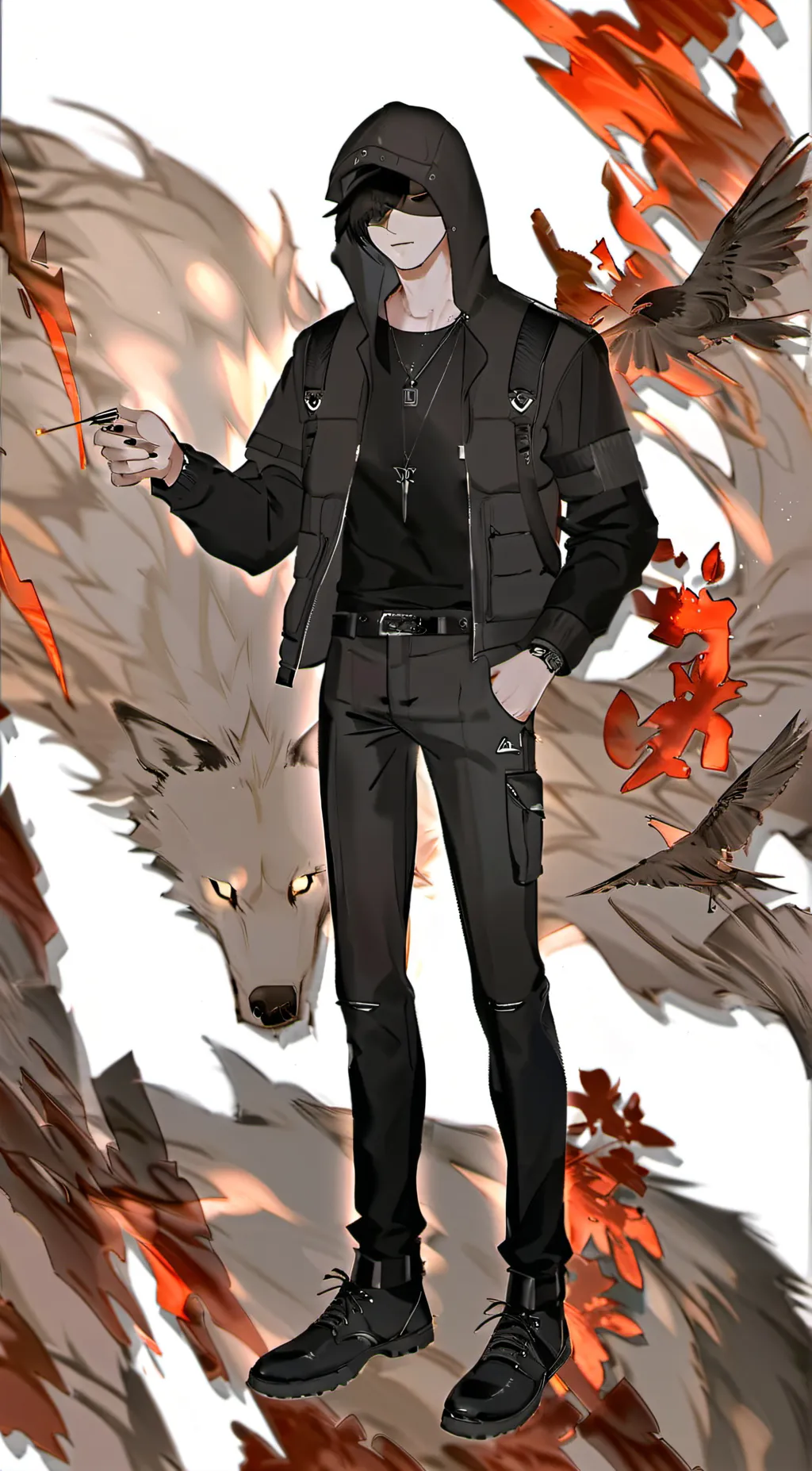 ai character: Levi mekis background