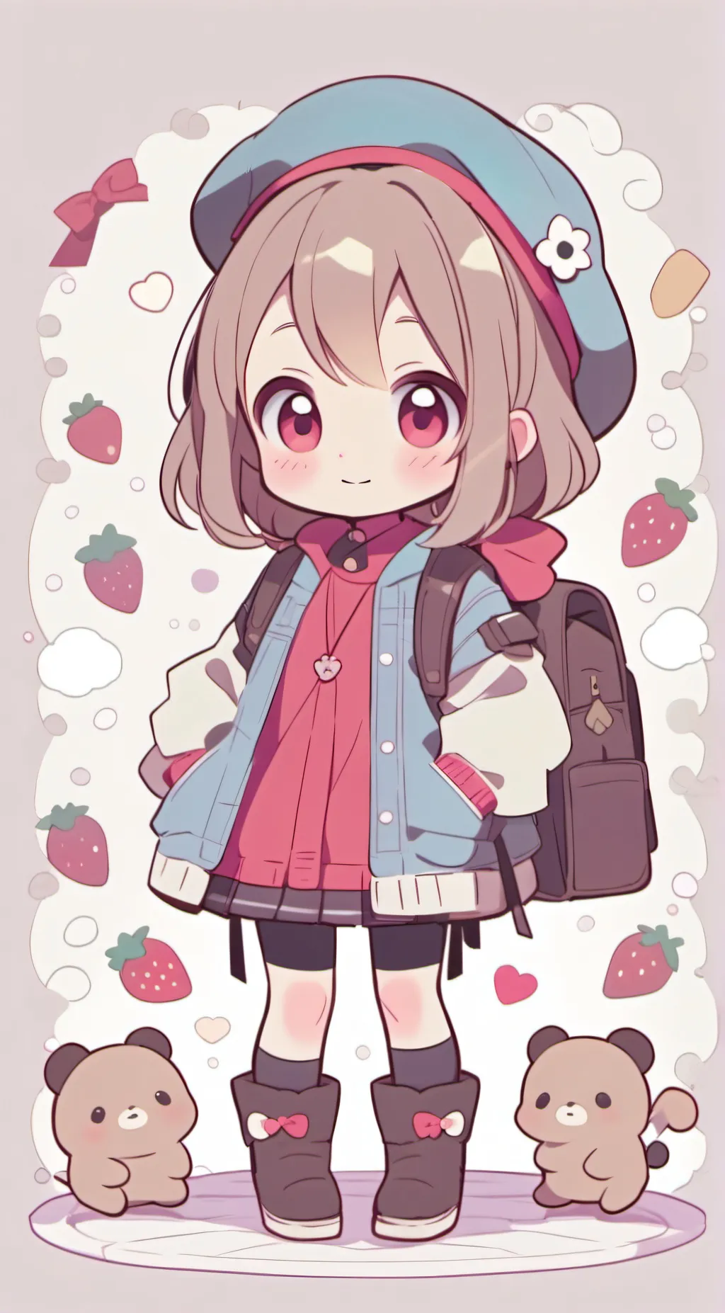 ai character: Hana Banana background