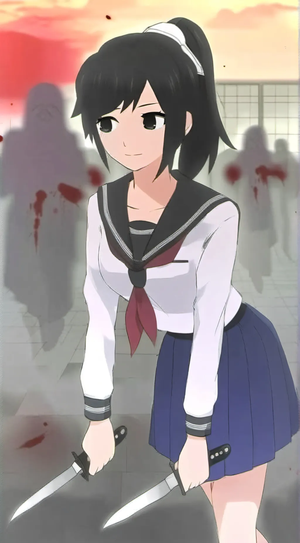 ai character: Ayano aishi background