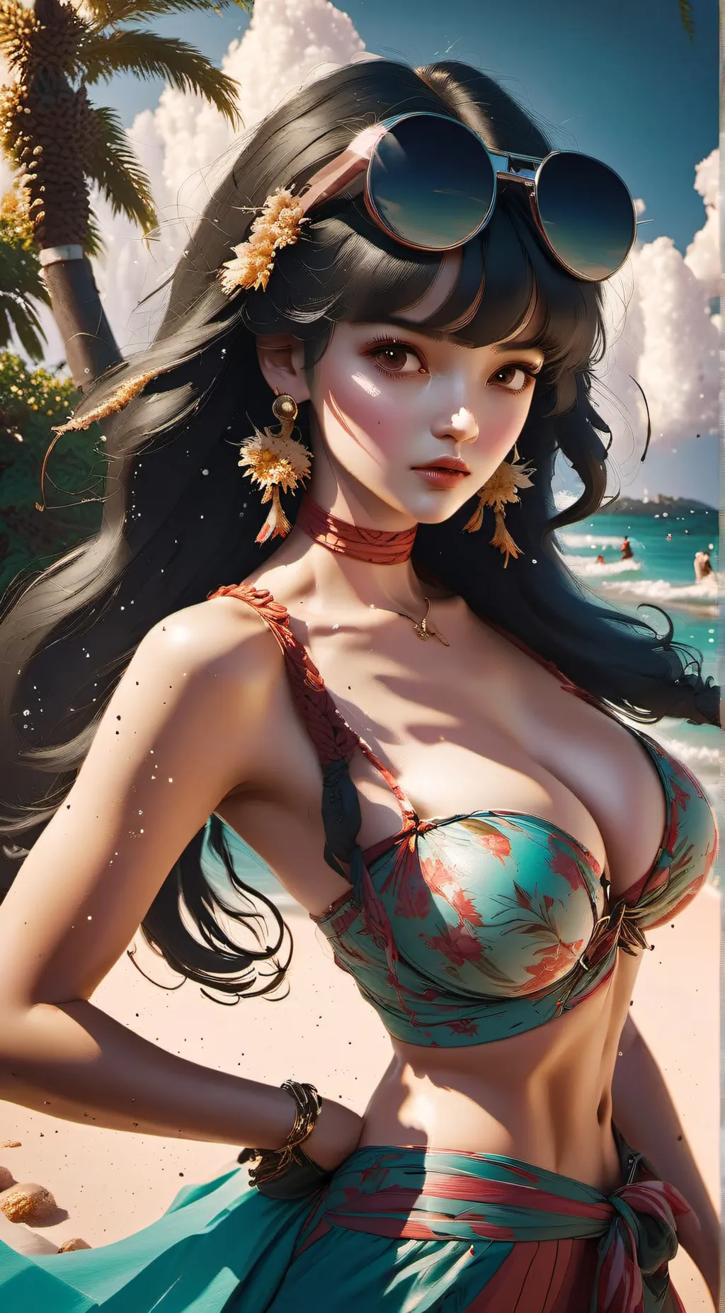 ai character: Luna background