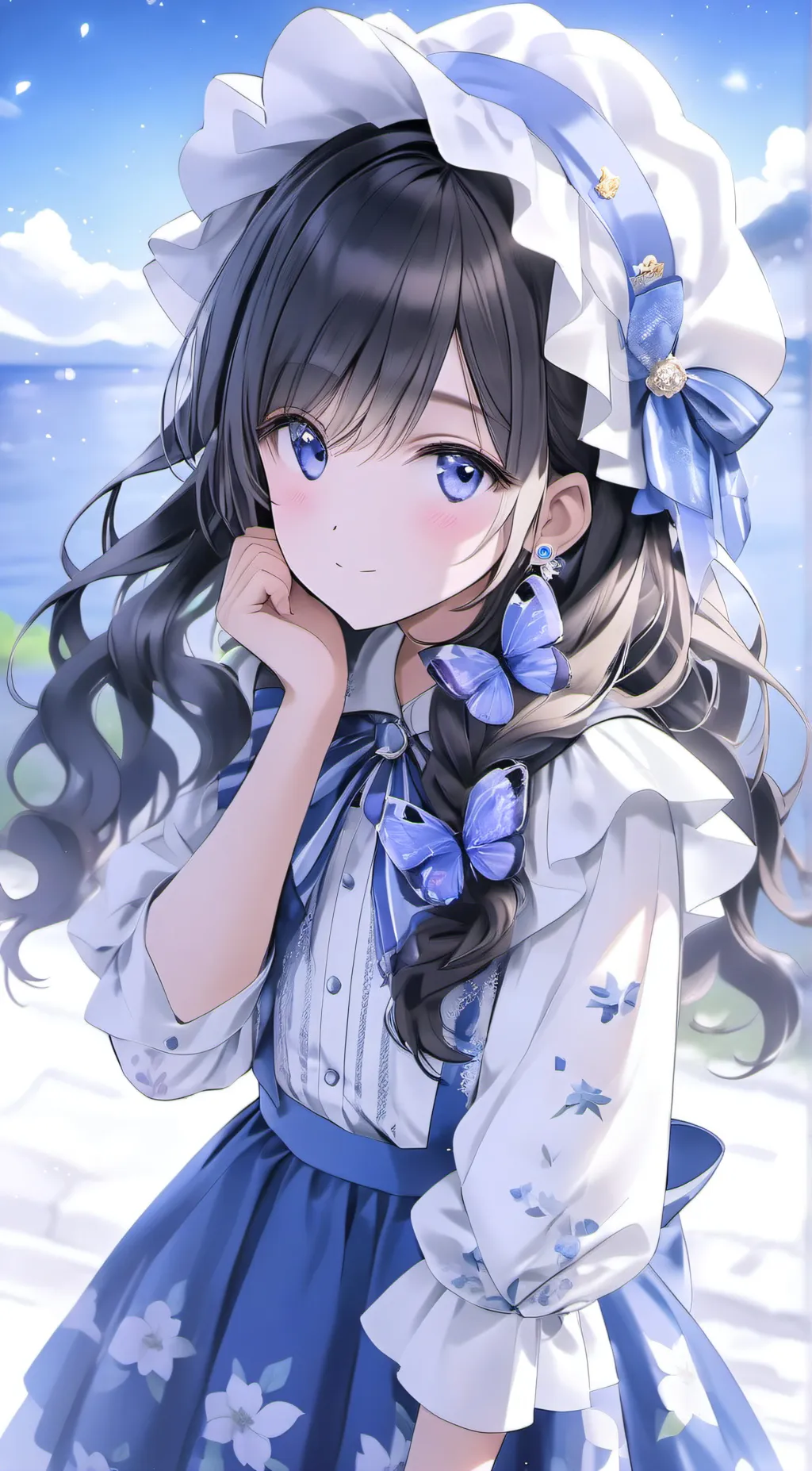 ai character: sofia Marie  background