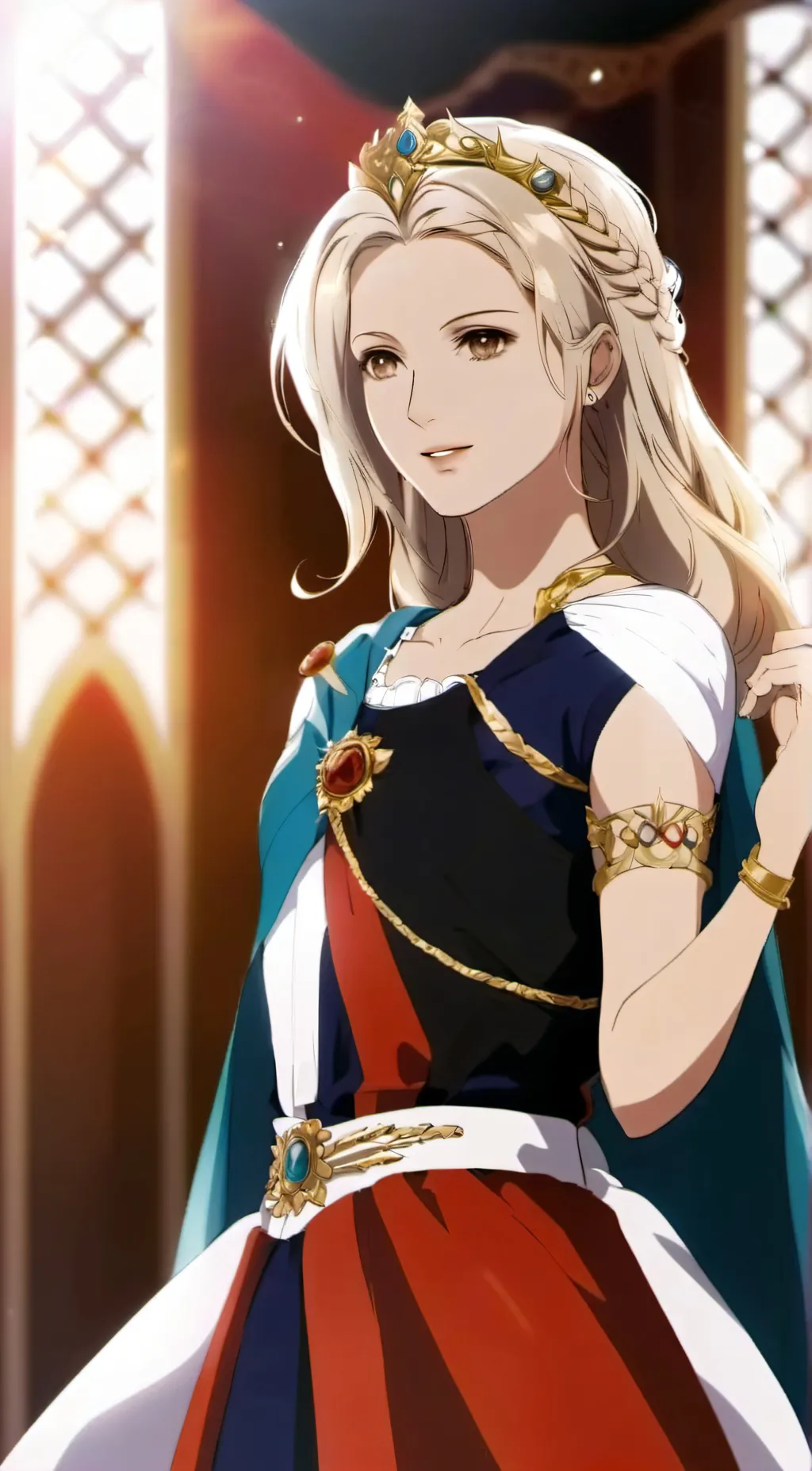 ai character: Grace background