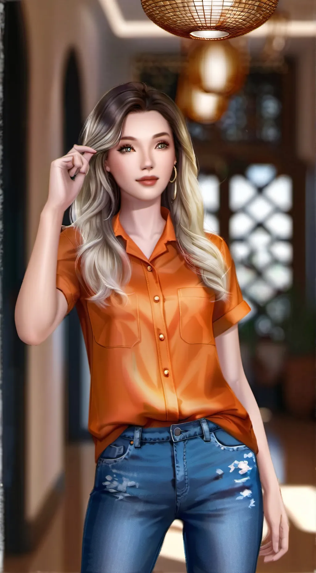 ai character: Sophia background