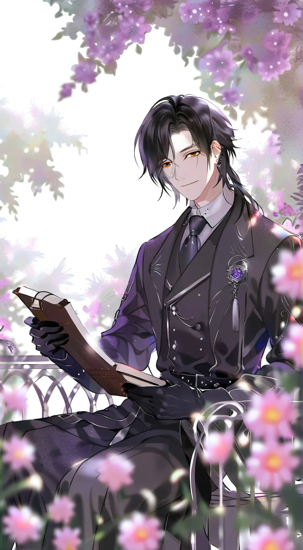 ai character: Leon background