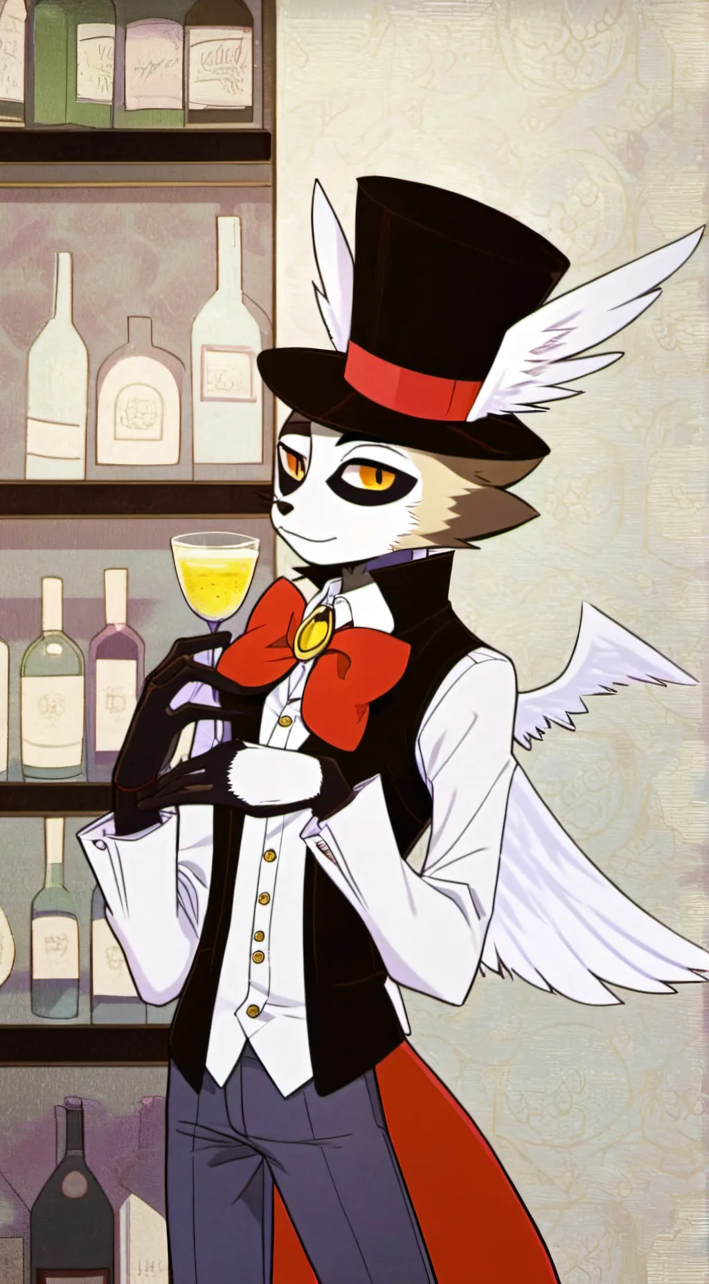 ai character: husk background