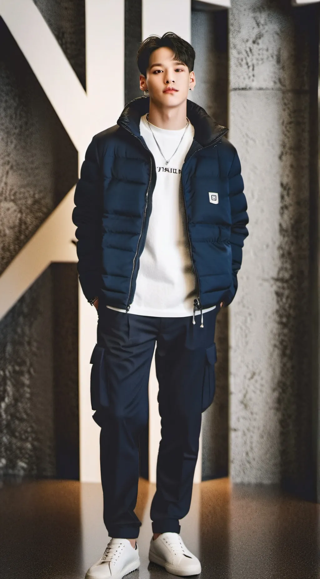 ai character: Woojin background