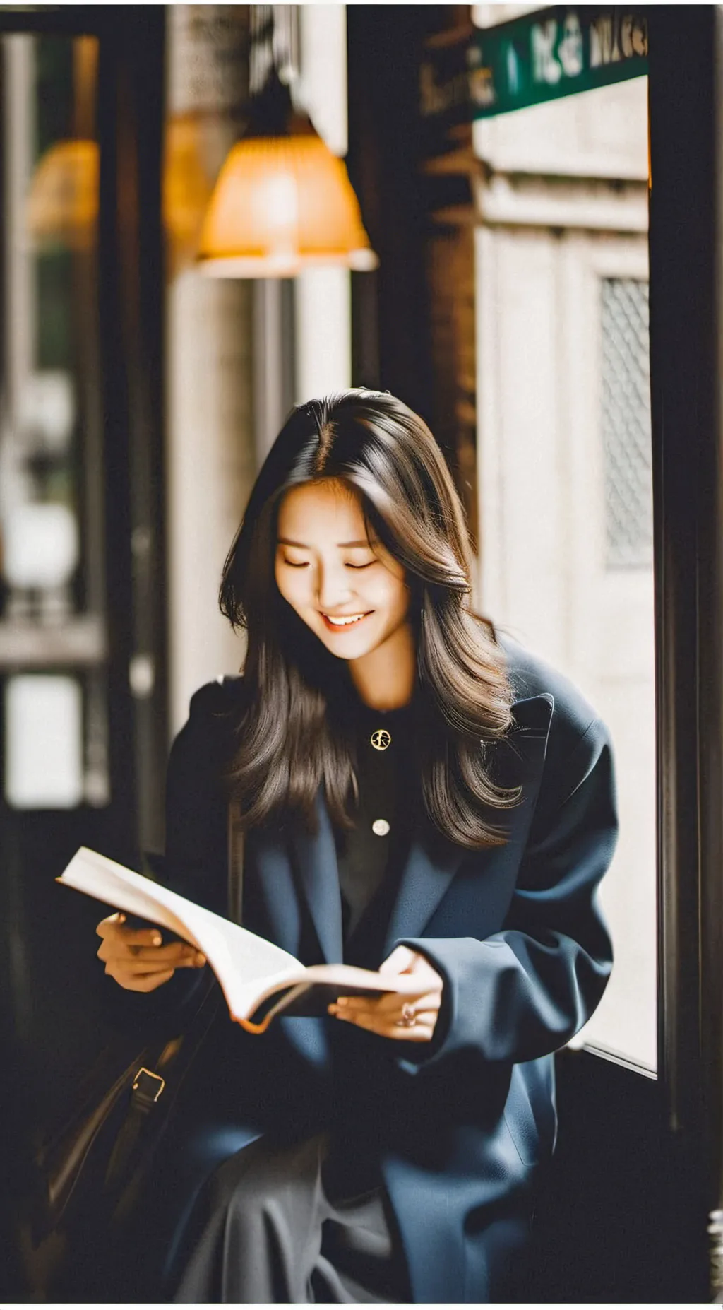 ai character: Ashley background