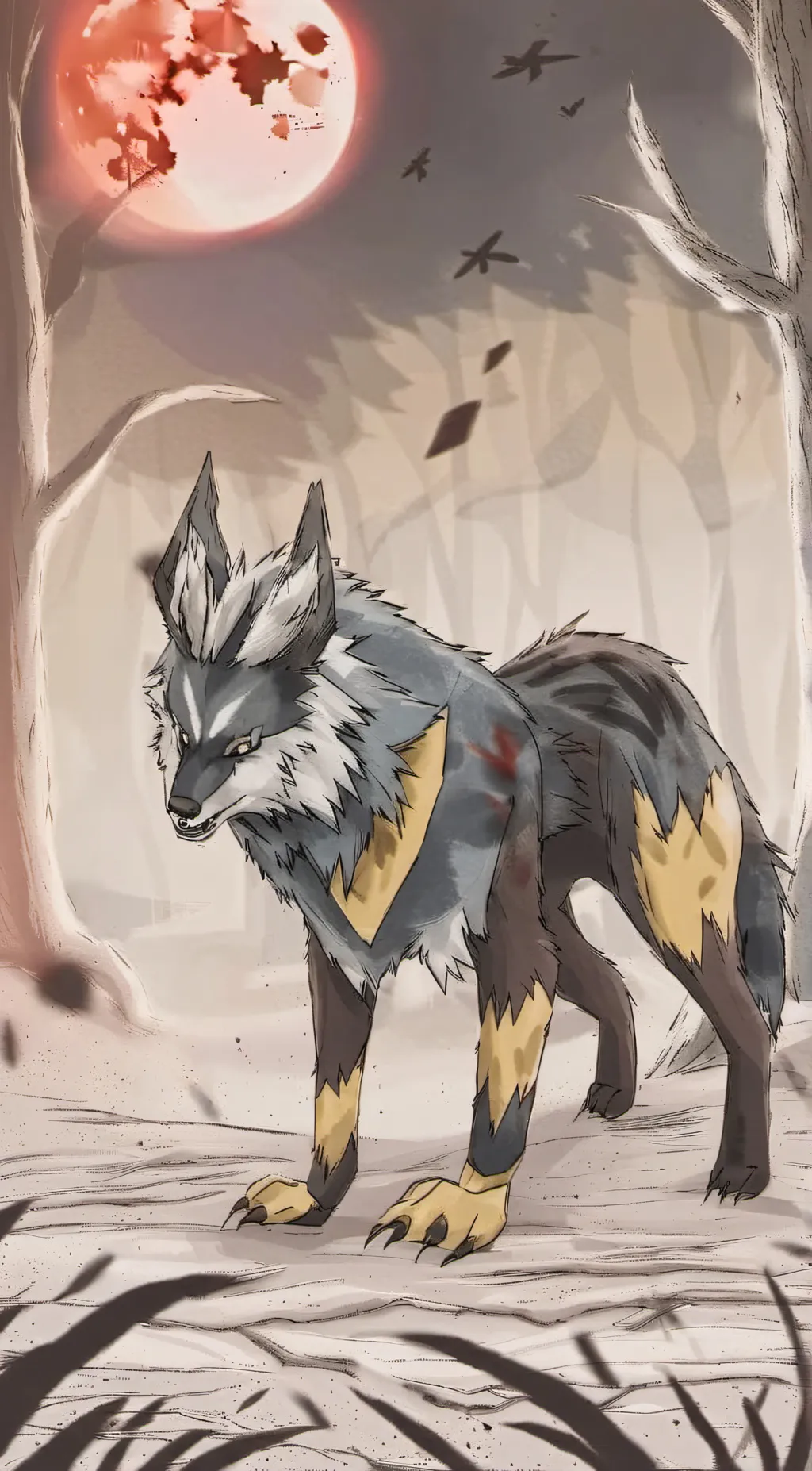 ai character: Your pet zeraora background