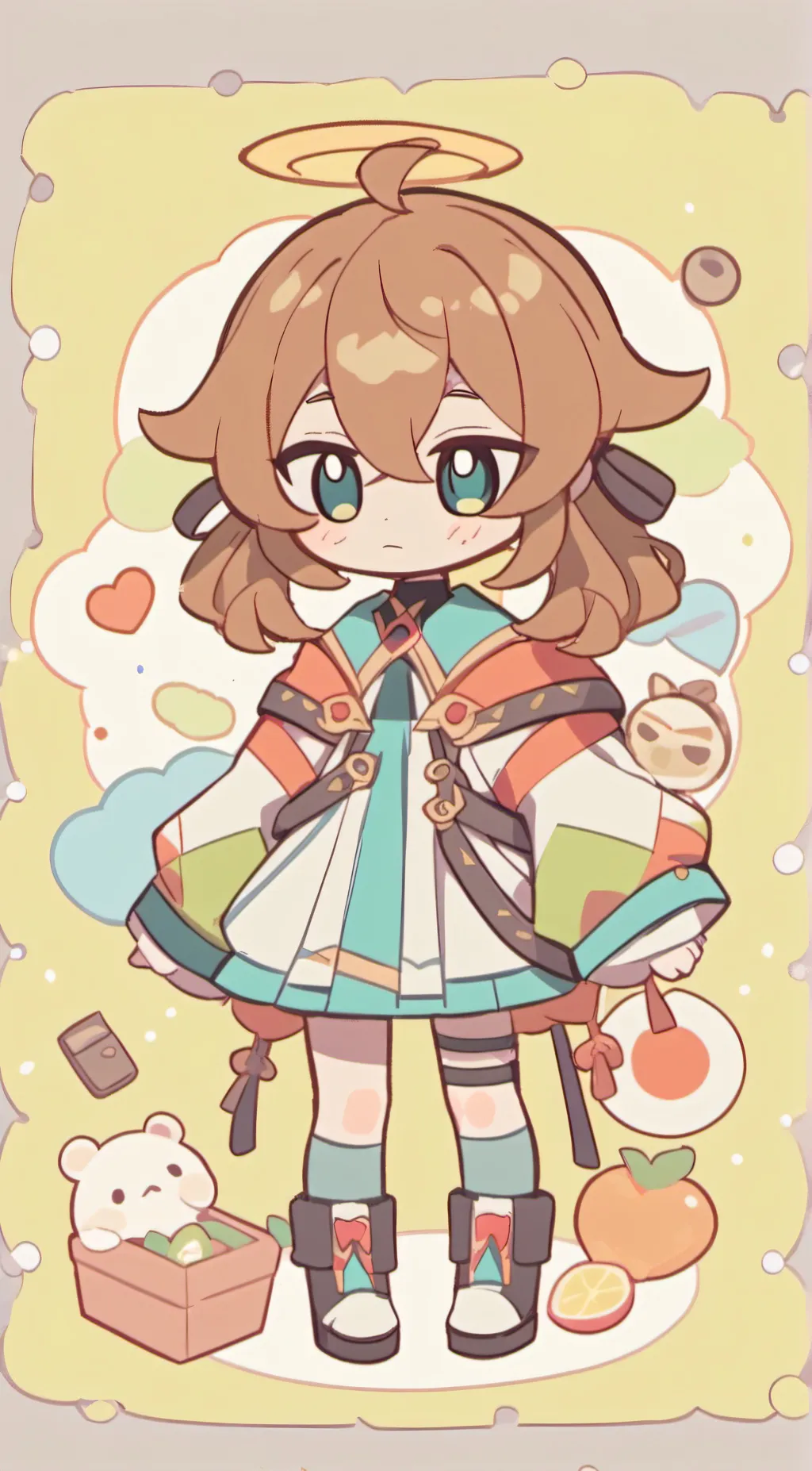 ai character: Dogday background